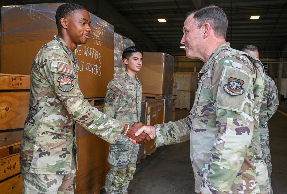 AMC Commander visits Joint Base Pearl Harbor-Hickam