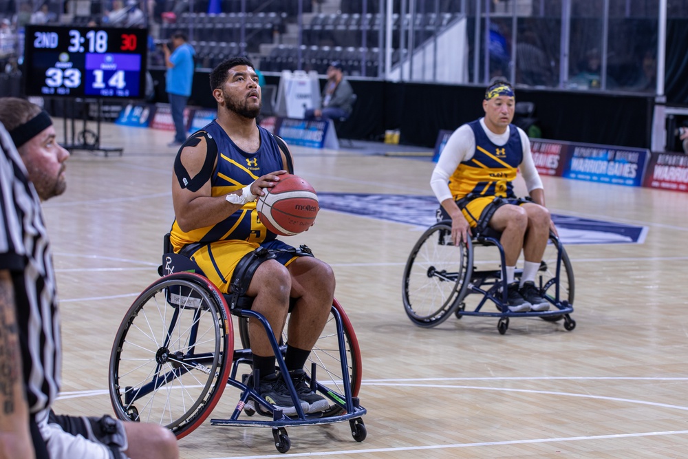 Team Navy competes in Warrior Games 2025