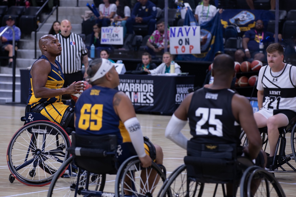 Team Navy competes in Warrior Games 2025