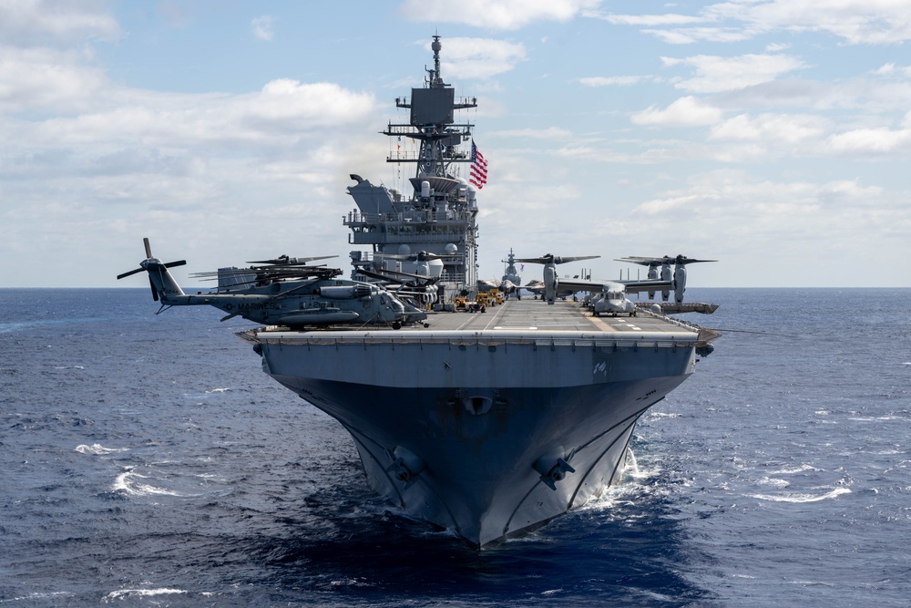 America Strike Group Conducts Formation Sail During Talisman Sabre 25