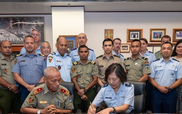 Timor-Leste Defence Force visits USINDOPACOM for Bilateral Defense Discussions