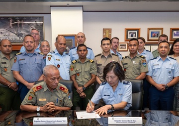 Timor-Leste Defence Force visits USINDOPACOM for Bilateral Defense Discussions