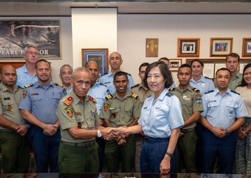 Timor-Leste Defence Force visits USINDOPACOM for Bilateral Defense Discussions