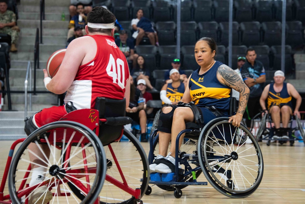 Team Navy competes in Warrior Games 2025