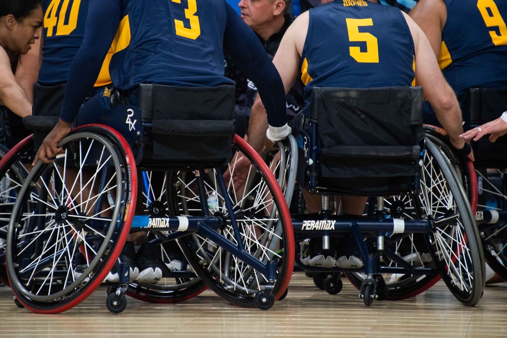 Team Navy competes in Warrior Games 2025