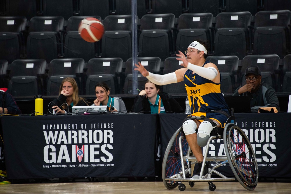 Team Navy competes in Warrior Games 2025