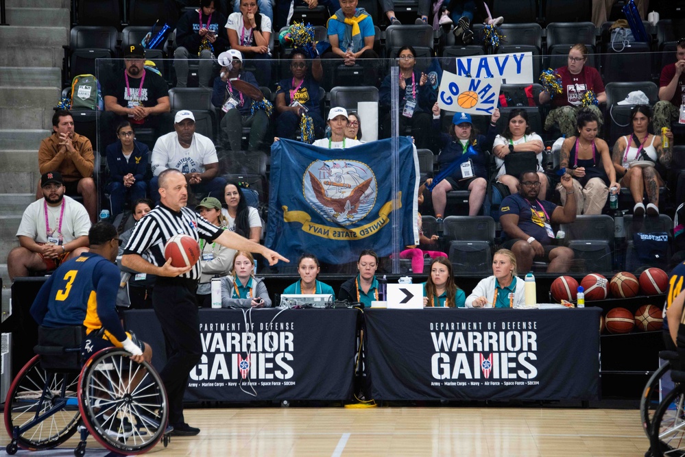Team Navy competes in Warrior Games 2025