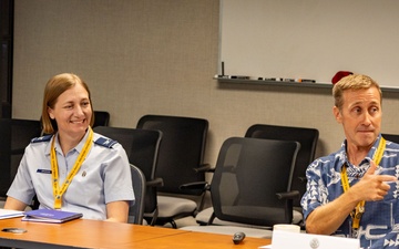 Col. Elizabeth Erickson and Dr. Jeffrey Freedman visit DKI APCSS