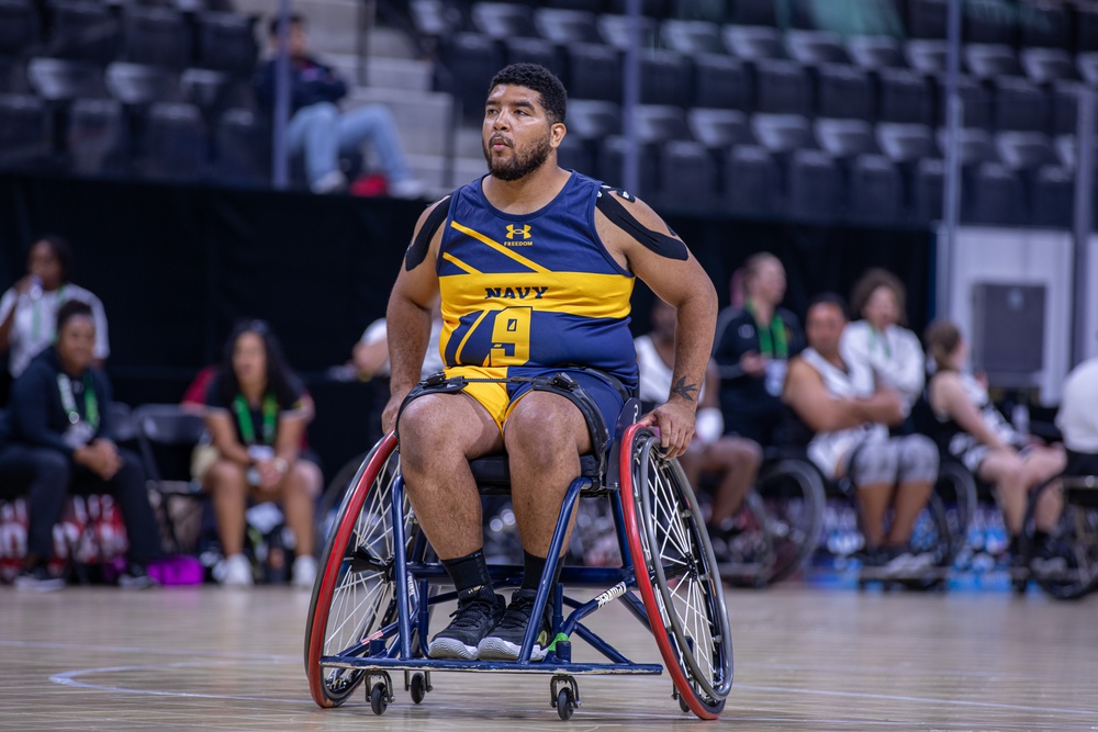 Team Navy competes in Warrior Games 2025