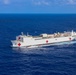 USNS Comfort and USS Cole in the Caribbean Sea