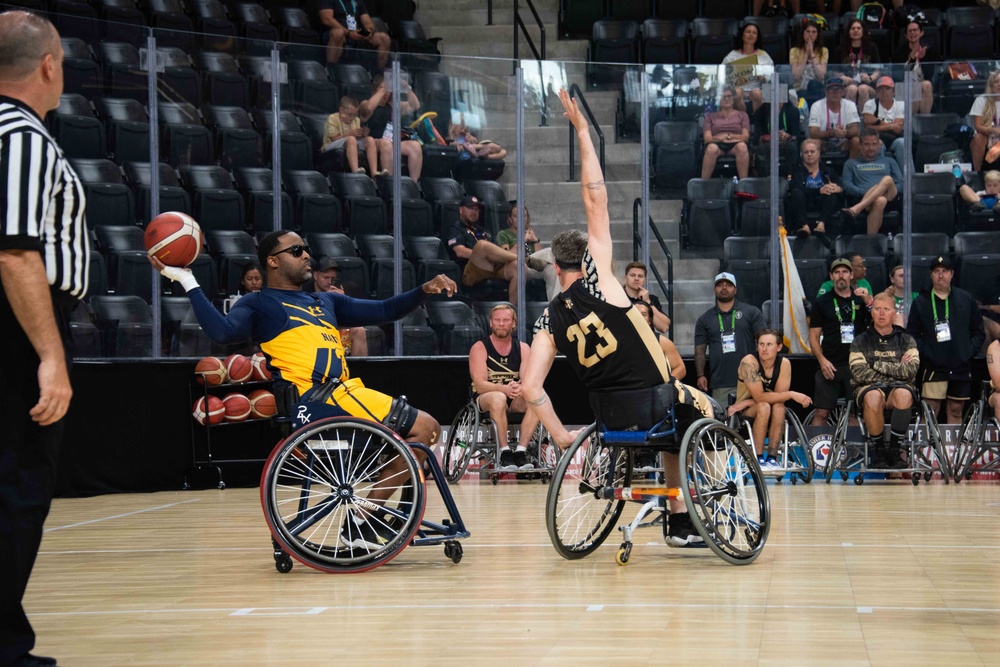 Team Navy competes in Warrior Games 2025