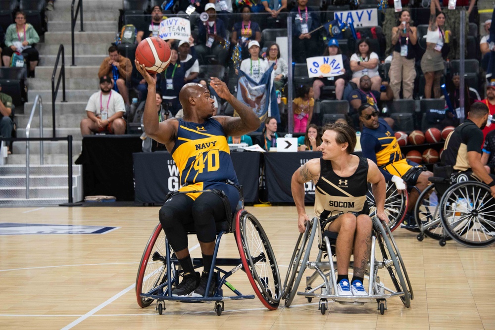 Team Navy competes in Warrior Games 2025