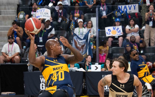 Team Navy competes in Warrior Games 2025