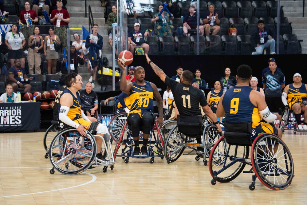 Team Navy competes in Warrior Games 2025