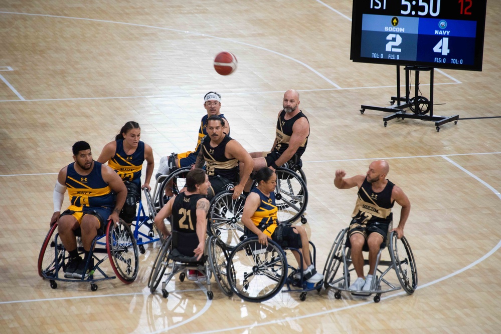 Team Navy competes in Warrior Games 2025