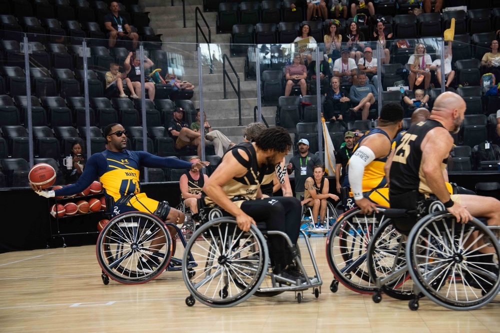 Team Navy competes in Warrior Games 2025
