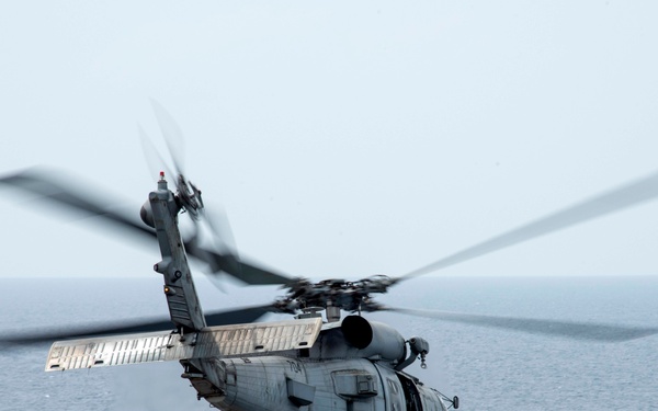 USS Carl Vinson (CVN 70) Conducts Routine Operations in the Surigao Strait