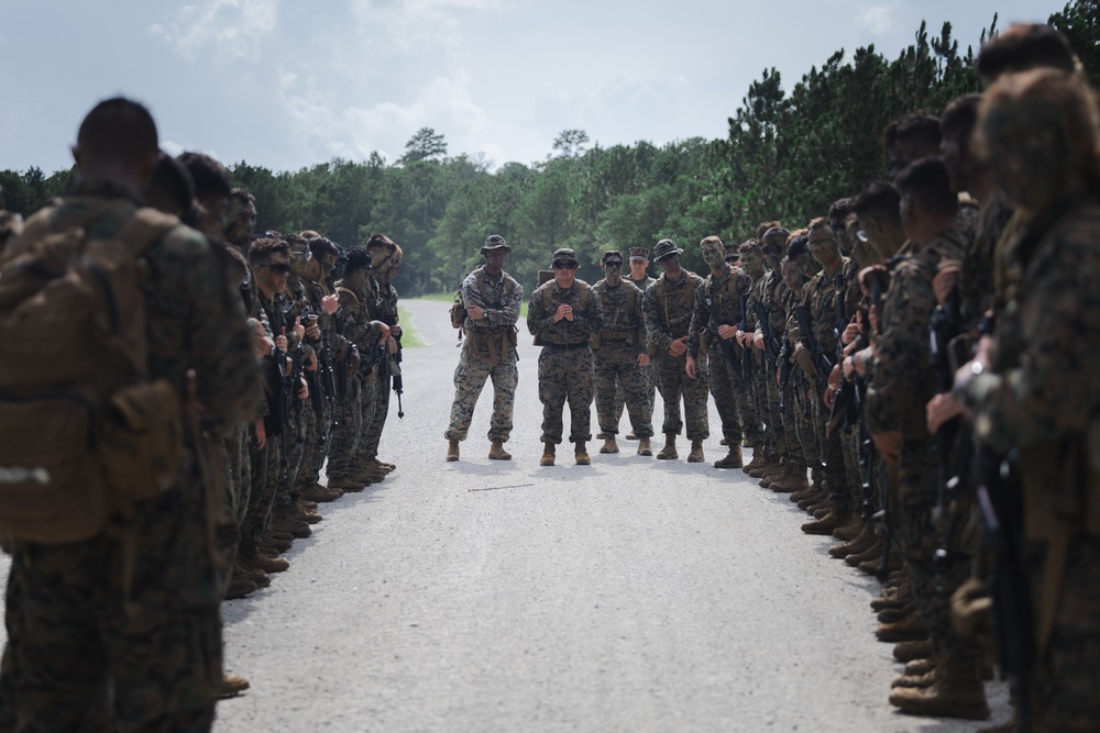 NROTC Midshipmen participate in FMF program on Camp Lejeune