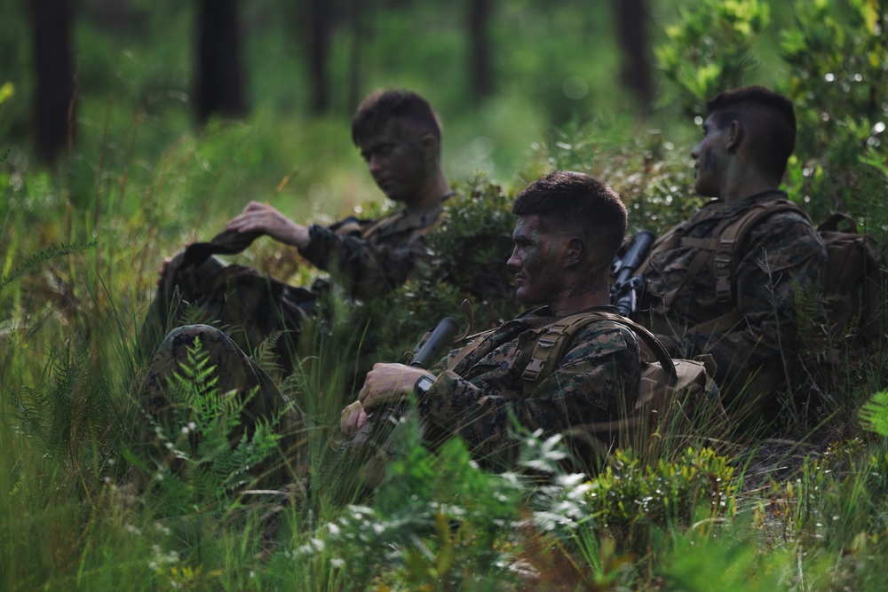 NROTC Midshipmen participate in FMF program on Camp Lejeune