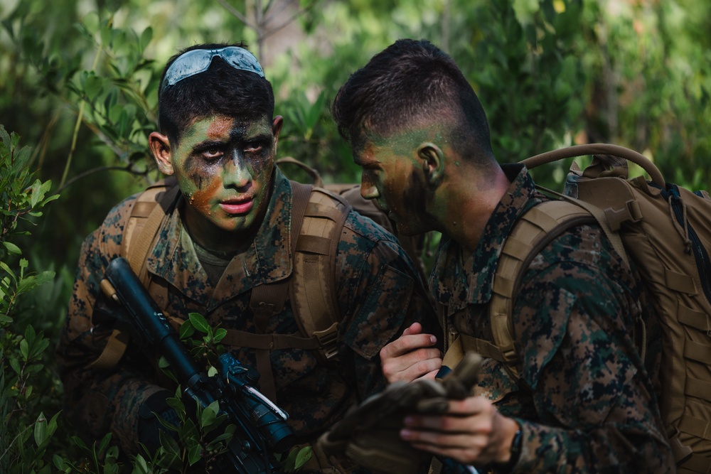 NROTC Midshipmen participate in FMF program on Camp Lejeune
