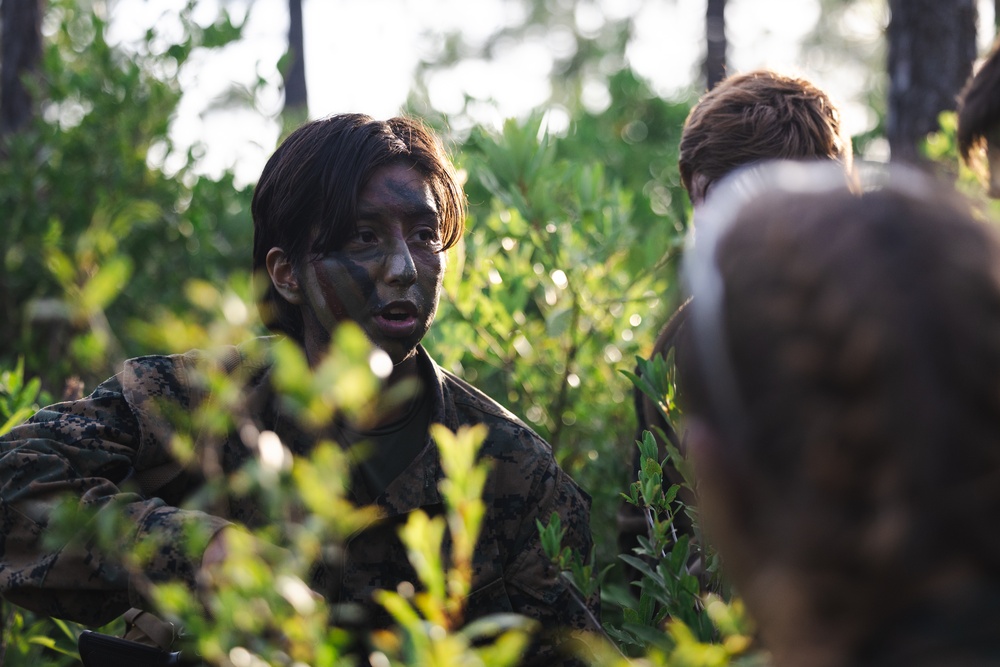 NROTC Midshipmen participate in FMF program on Camp Lejeune