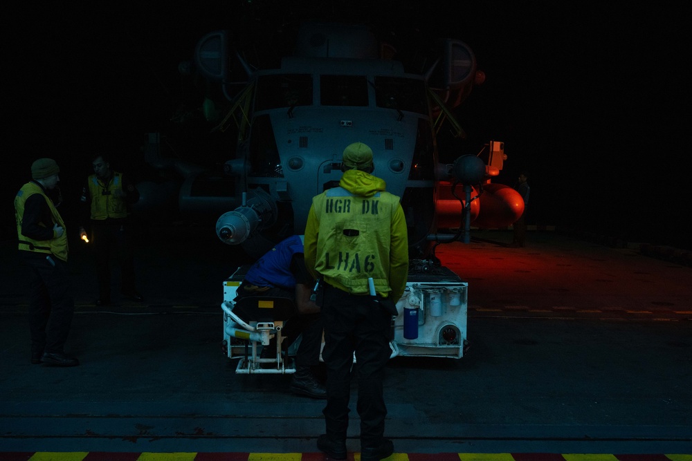 USS America (LHA 6) conducts operations during Talisman Sabre 25