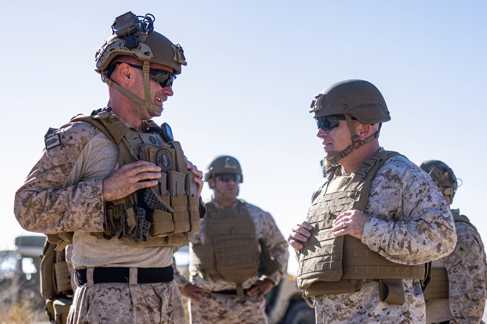 SLTE 4-25: Division Commanding General Major General Sullivan Visits
