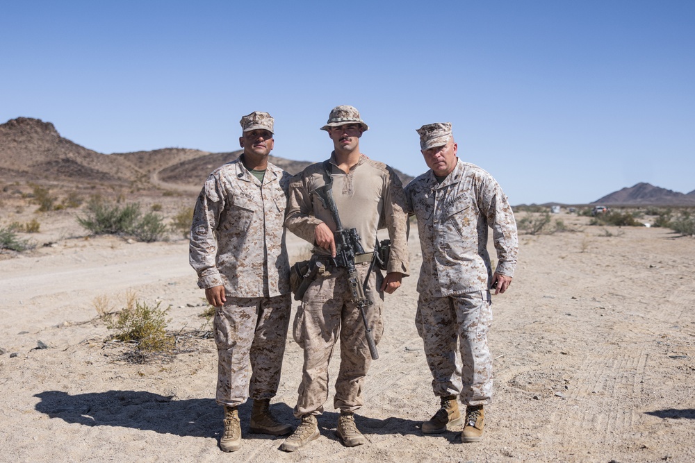 SLTE 4-25: Division Commanding General Major General Sullivan Visits