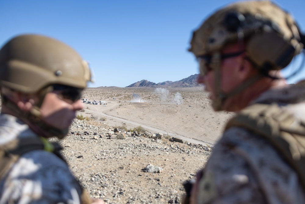 SLTE 4-25: Division Commanding General Major General Sullivan Visits