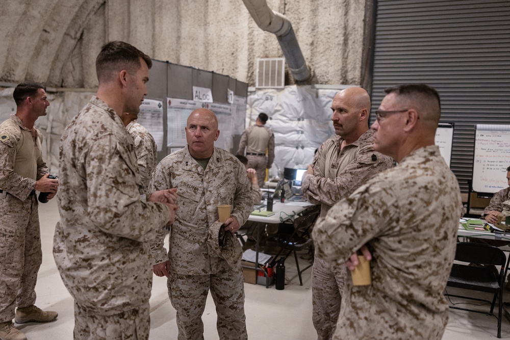 SLTE 4-25: Division Commanding General Major General Sullivan Visits