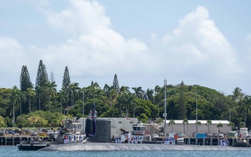 USS Indiana (SSN 789) Changes Homeport to Pearl Harbor