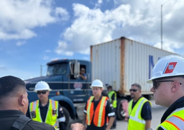 U.S. Coast Guard, partners conduct Multi-Agency Strike Force Operation at Port of Guam