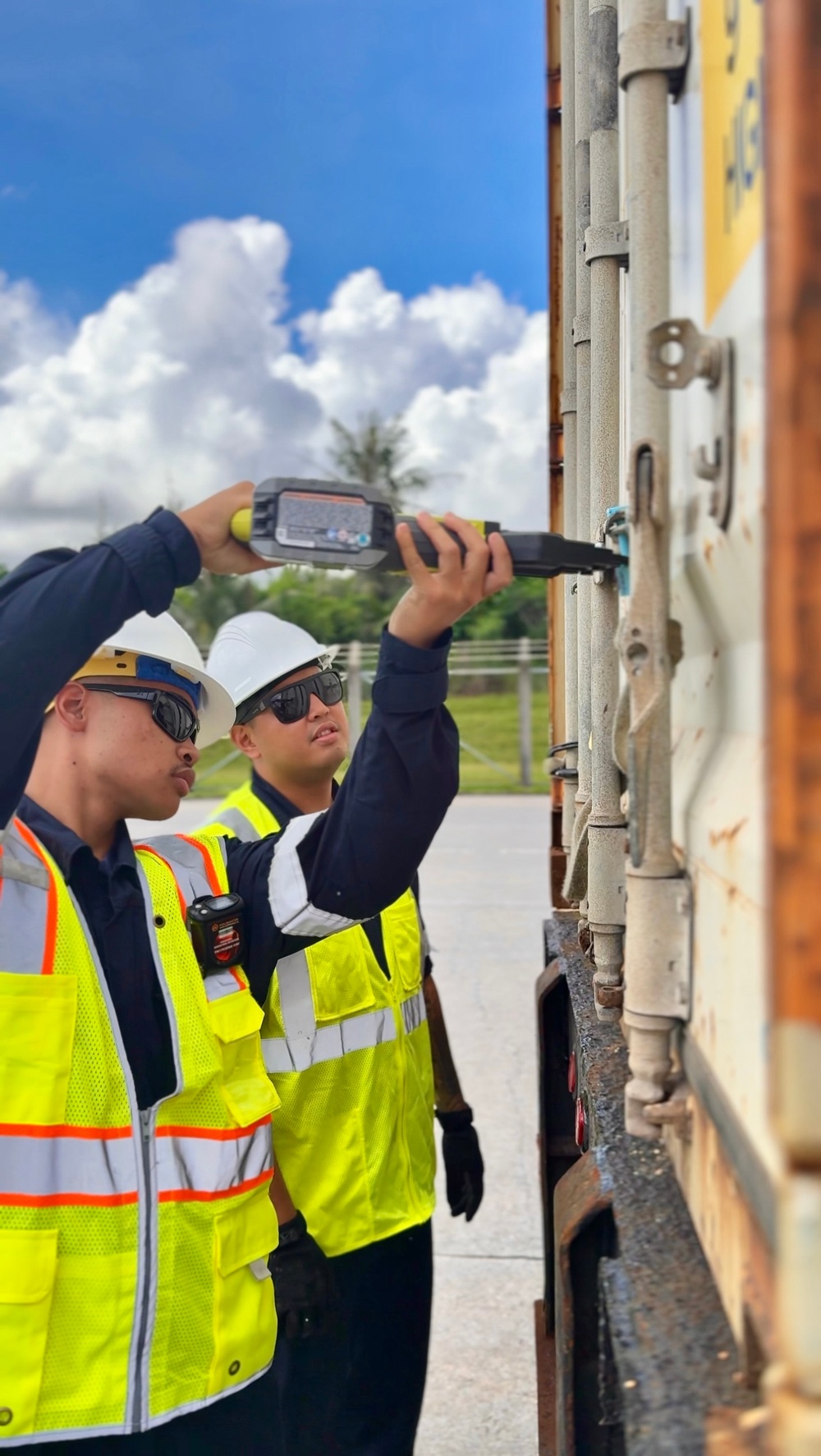 U.S. Coast Guard, partners conducts Multi-Agency Strike Force Operation at Port of Guam