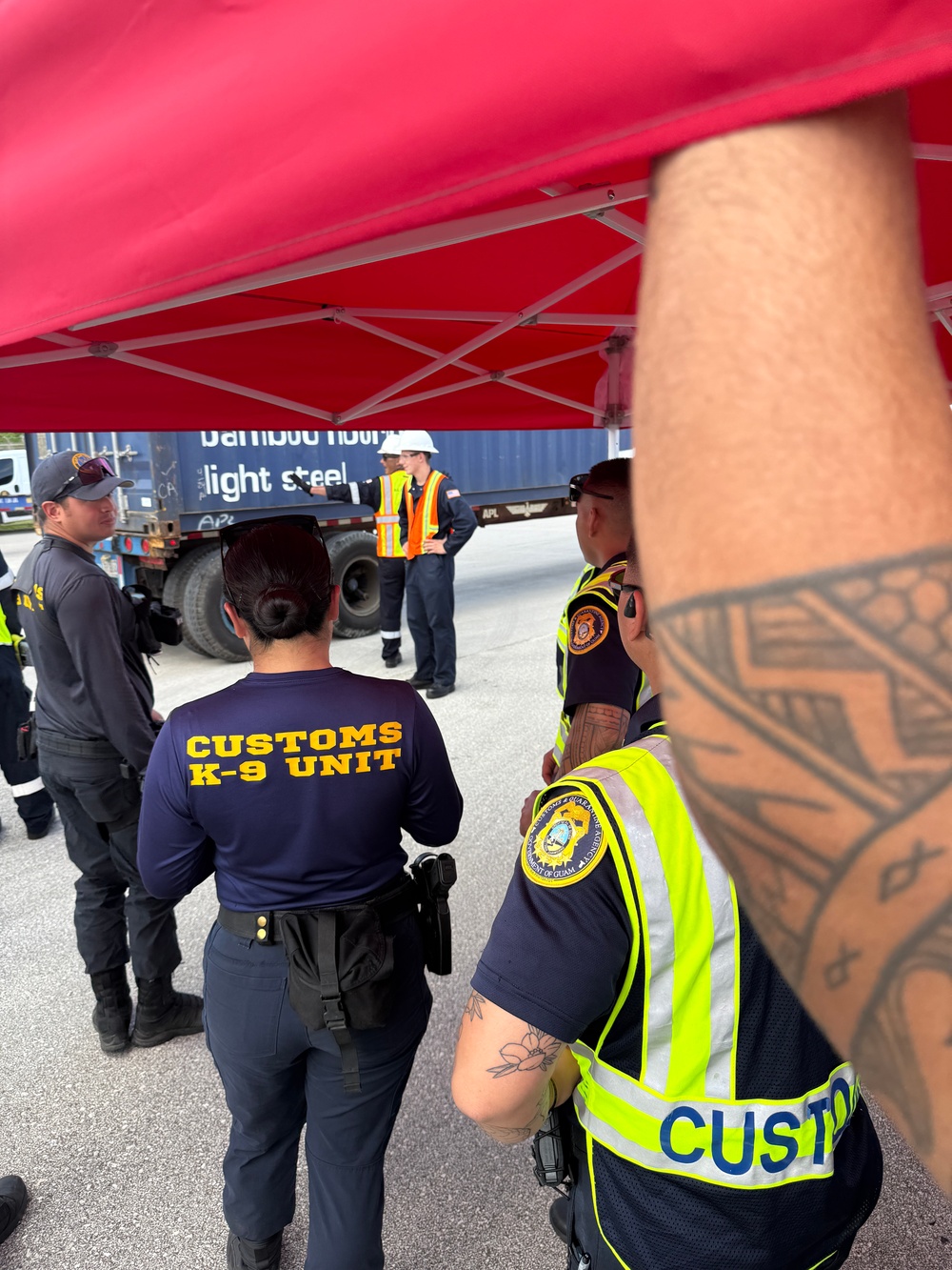 U.S. Coast Guard, partners conducts Multi-Agency Strike Force Operation at Port of Guam