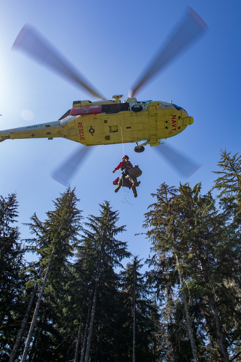 Station Search and Rescue Whidbey Island conducts a routine training flight