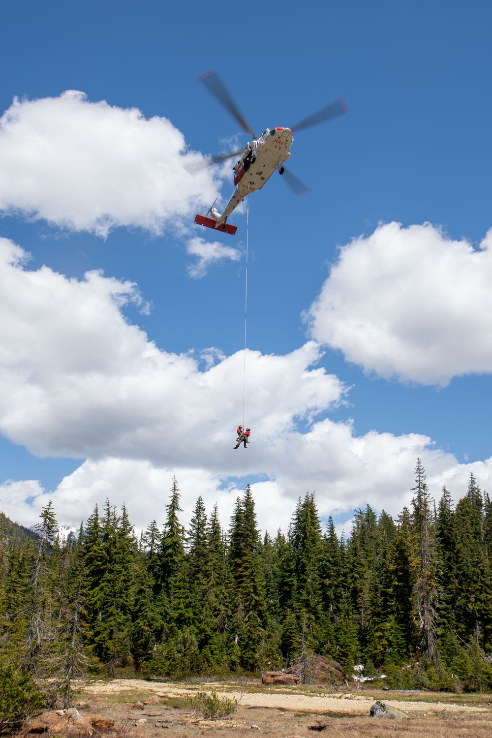 Station Search and Rescue Whidbey Island conducts a routine training flight