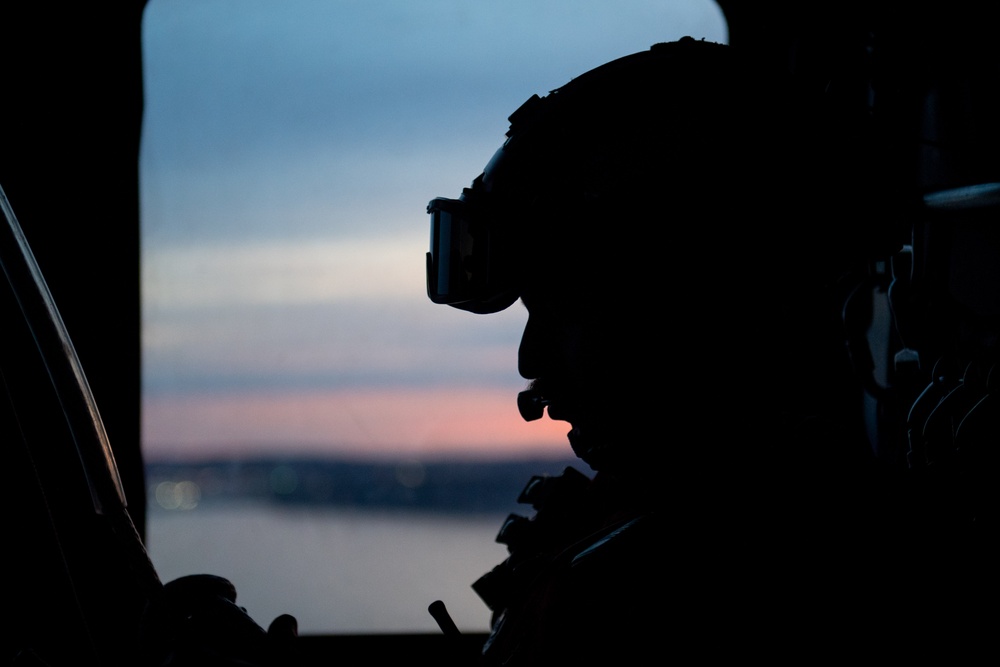 Station Search and Rescue Whidbey Island conducts a routine training flight
