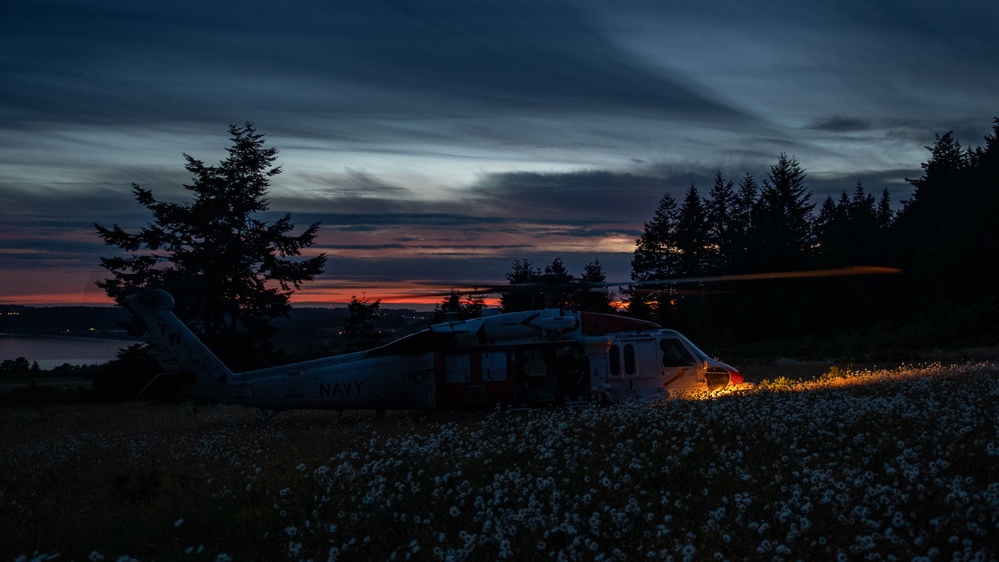 Station Search and Rescue Whidbey Island conducts a routine training flight