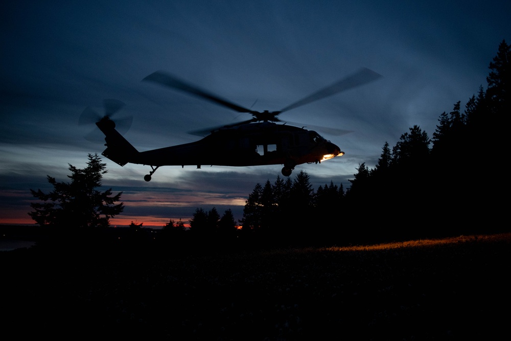 Station Search and Rescue Whidbey Island conducts a routine training flight