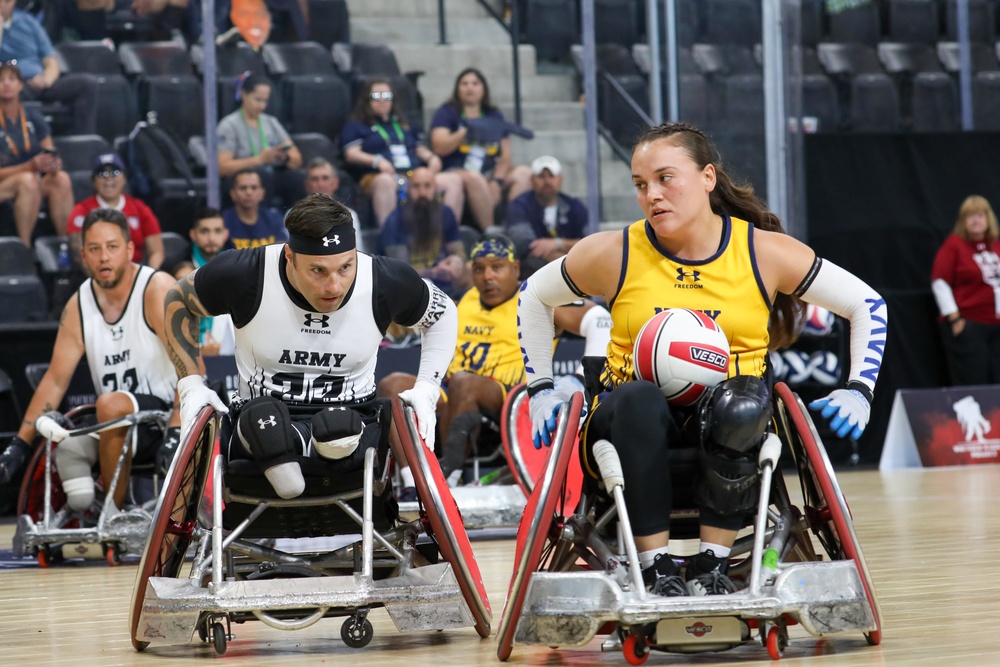 Wheelchair Rugby Kicks Off at the 2025 DoD Warrior Games