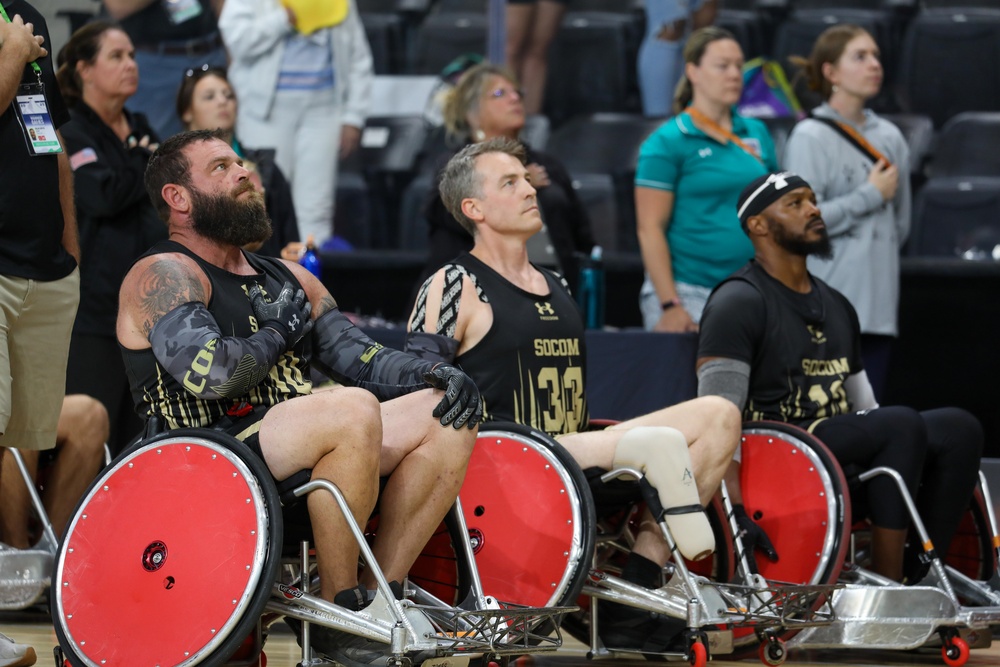 Wheelchair Rugby Kicks Off at the 2025 DoD Warrior Games