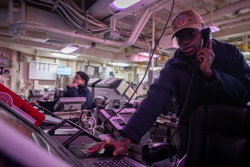 USS San Diego (LPD 22) Conducts Daily Operations during Talisman Sabre 25