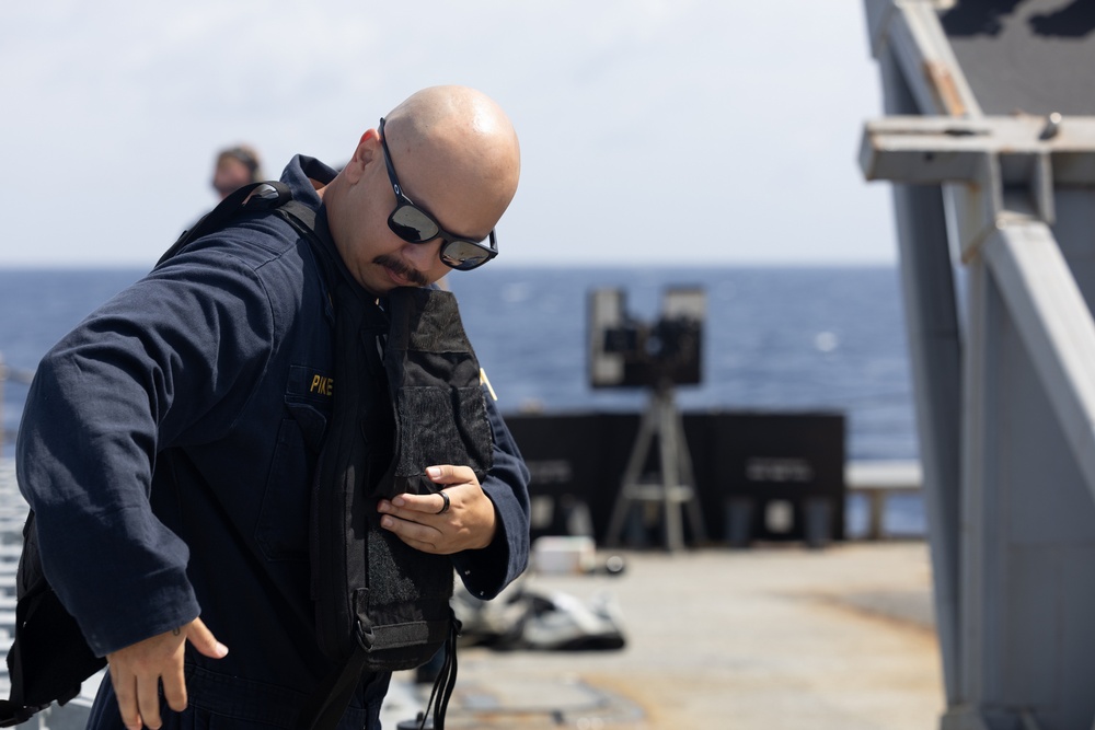 Curtis Wilbur Conduct Weapons Shoot