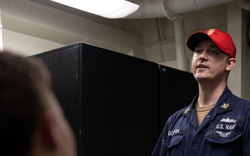 Curtis Wilbur Conduct Flying Squad Drill