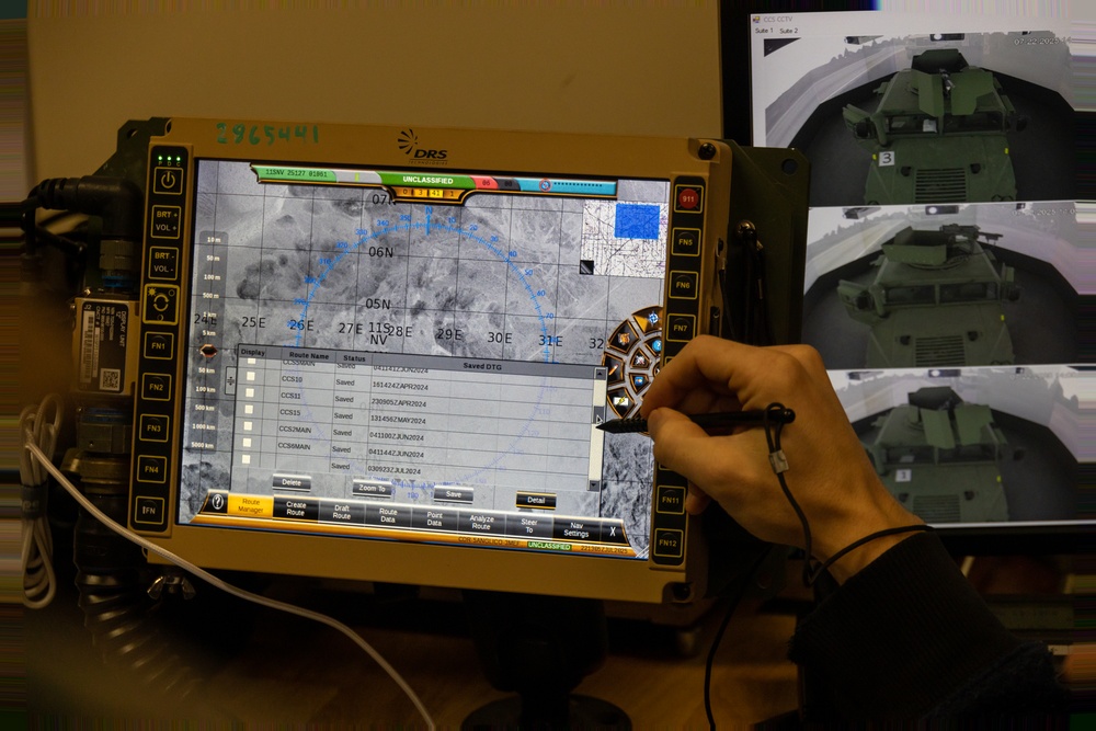 3rd Maintenance Battalion Conducts Convoy Simulator Training