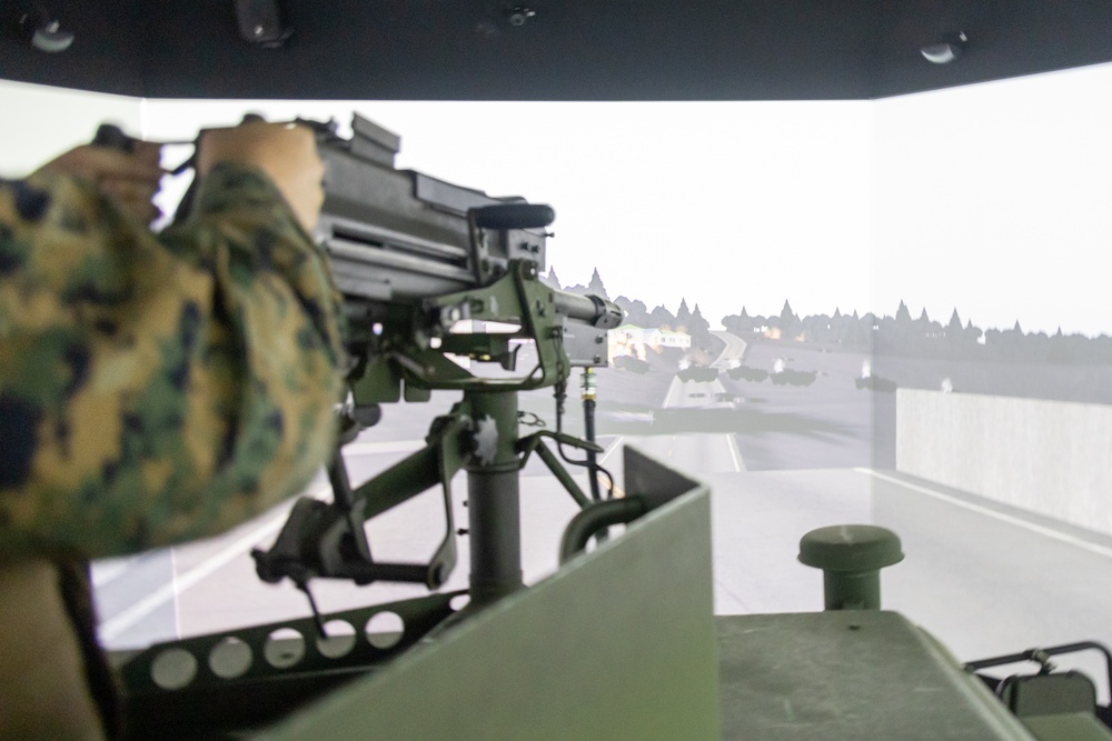 3rd Maintenance Battalion Conducts Convoy Simulator Training