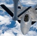 350th ARS refuels 90th FS F-22s during DLE 2025