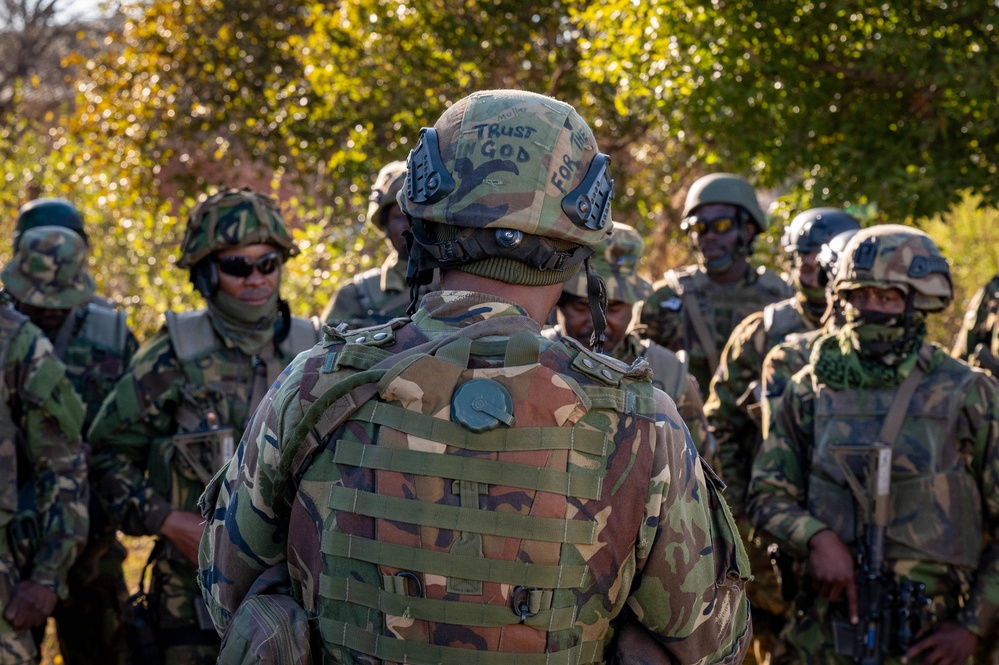 Strengthening Regional Security: U.S. and Botswana Forces Unite in Joint Combined Exchange Training