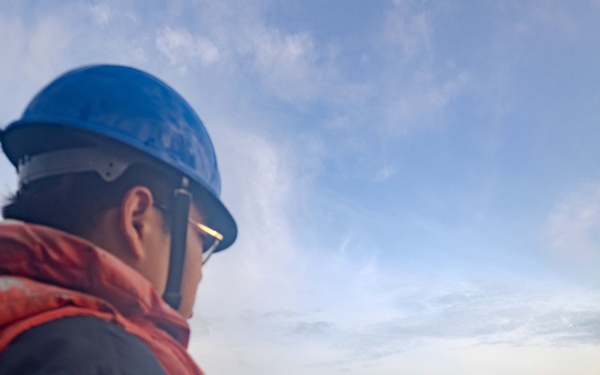 USS Ralph Johnson (DDG 114) Conducts an Underway Replenishment with USNS Amelia Earhart (T-AKE 6)