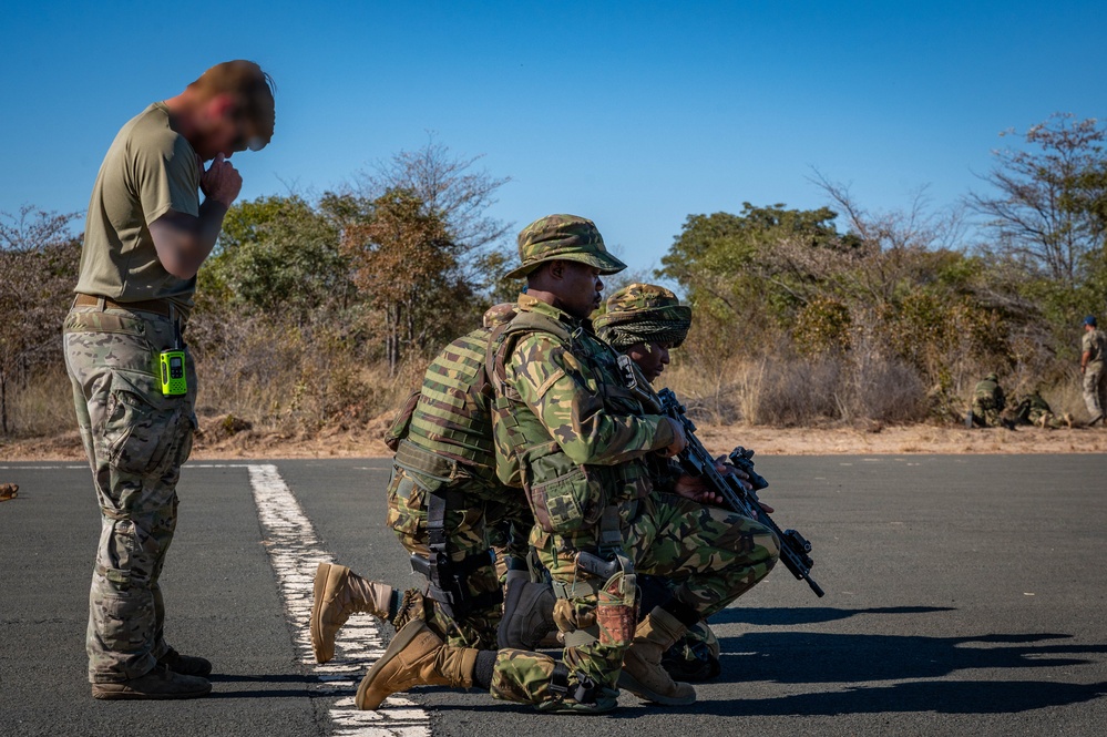 Strengthening Regional Security: U.S. and Botswana Forces Unite in Joint Combined Exchange Training
